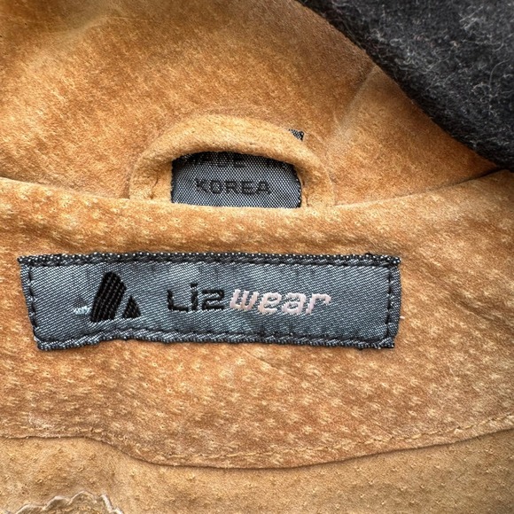 Lizwear Vintage Tan Suede Leather Fringe Western Jacket Womens M Rodeo Festival - Picture 2 of 15